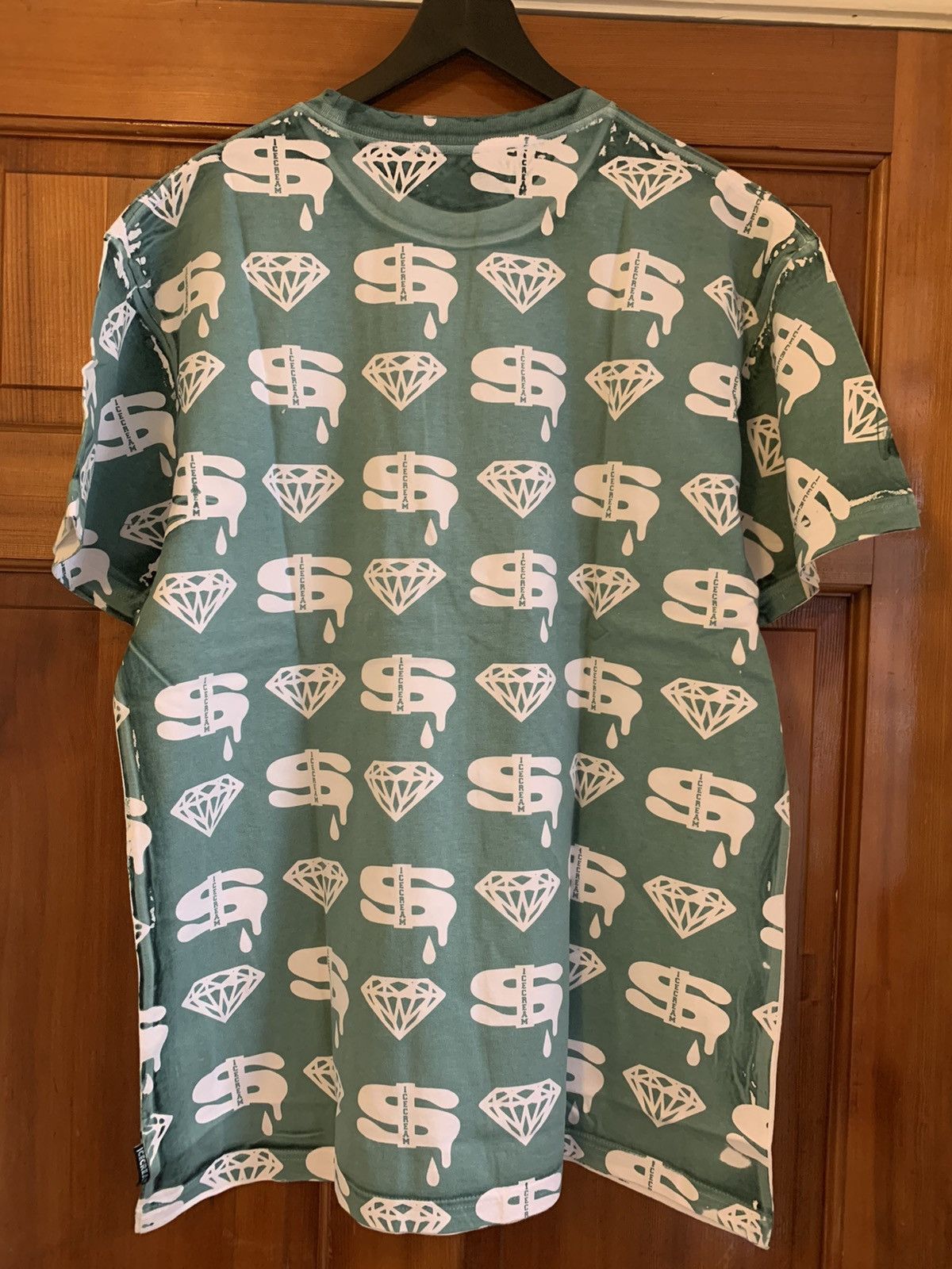 Billionaire Boys Club × Icecream × Pharrell *RARE* New Ice Cream BBC Diamond Dollar Shirt - XL Size US XL / EU 56 / 4 - 2 Thumbnail