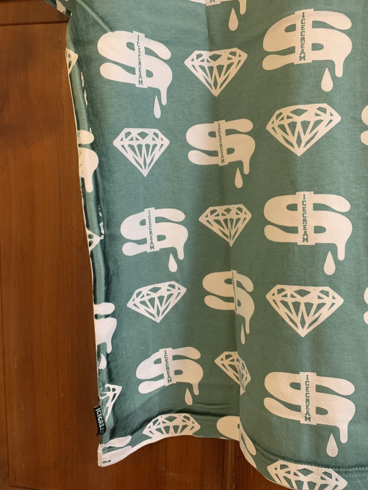 Billionaire Boys Club × Icecream × Pharrell *RARE* New Ice Cream BBC Diamond Dollar Shirt - XL Size US XL / EU 56 / 4 - 8 Thumbnail
