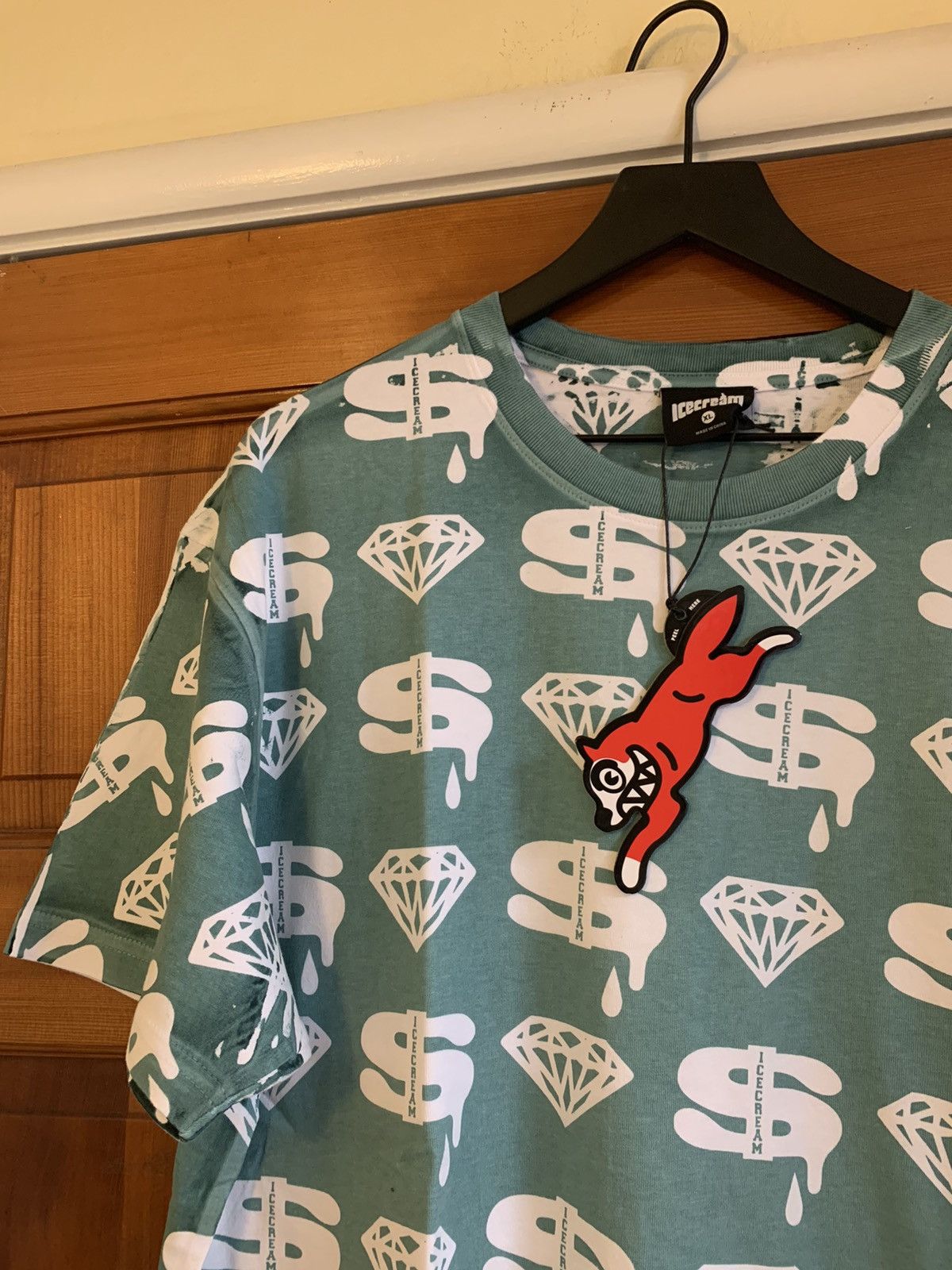 Billionaire Boys Club × Icecream × Pharrell *RARE* New Ice Cream BBC Diamond Dollar Shirt - XL Size US XL / EU 56 / 4 - 3 Thumbnail