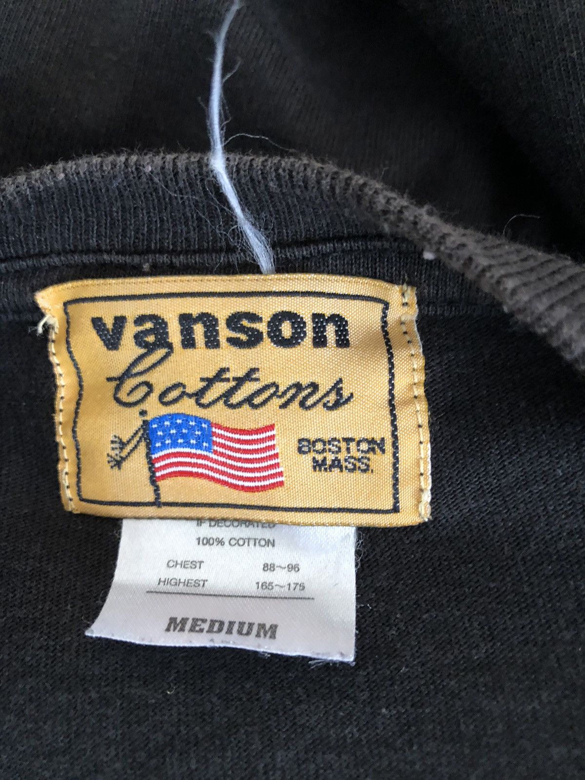 Vanson Leathers Vanson Black Long Sleeves Skeleton t shirt Size US M / EU 48-50 / 2 - 8 Thumbnail