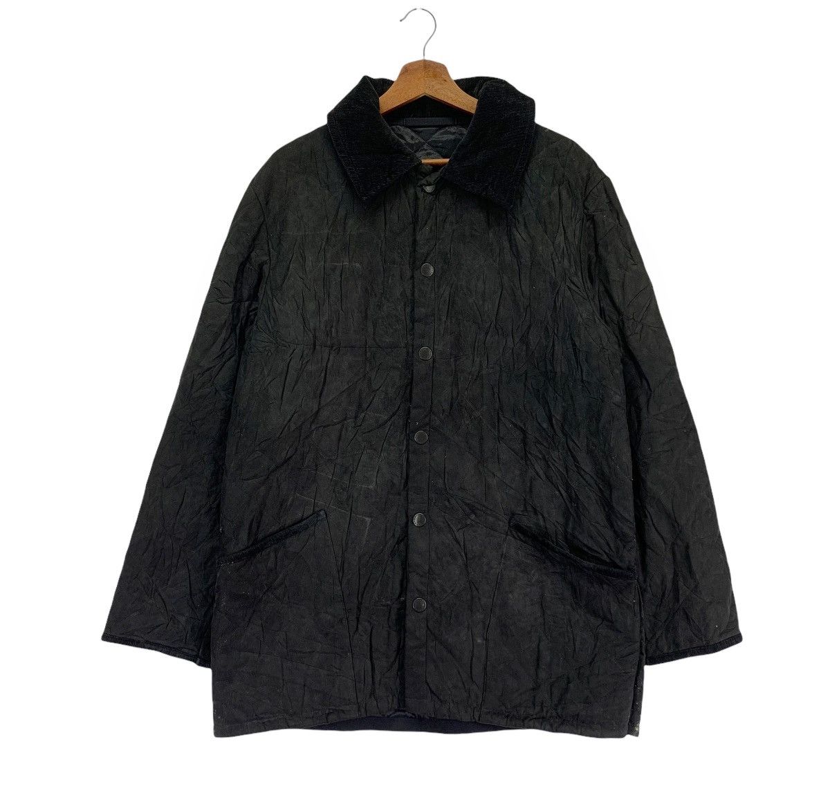 Barbour Vintage Barbour Snap Button Jacket Size US M / EU 48-50 / 2 - 1 Thumbnail