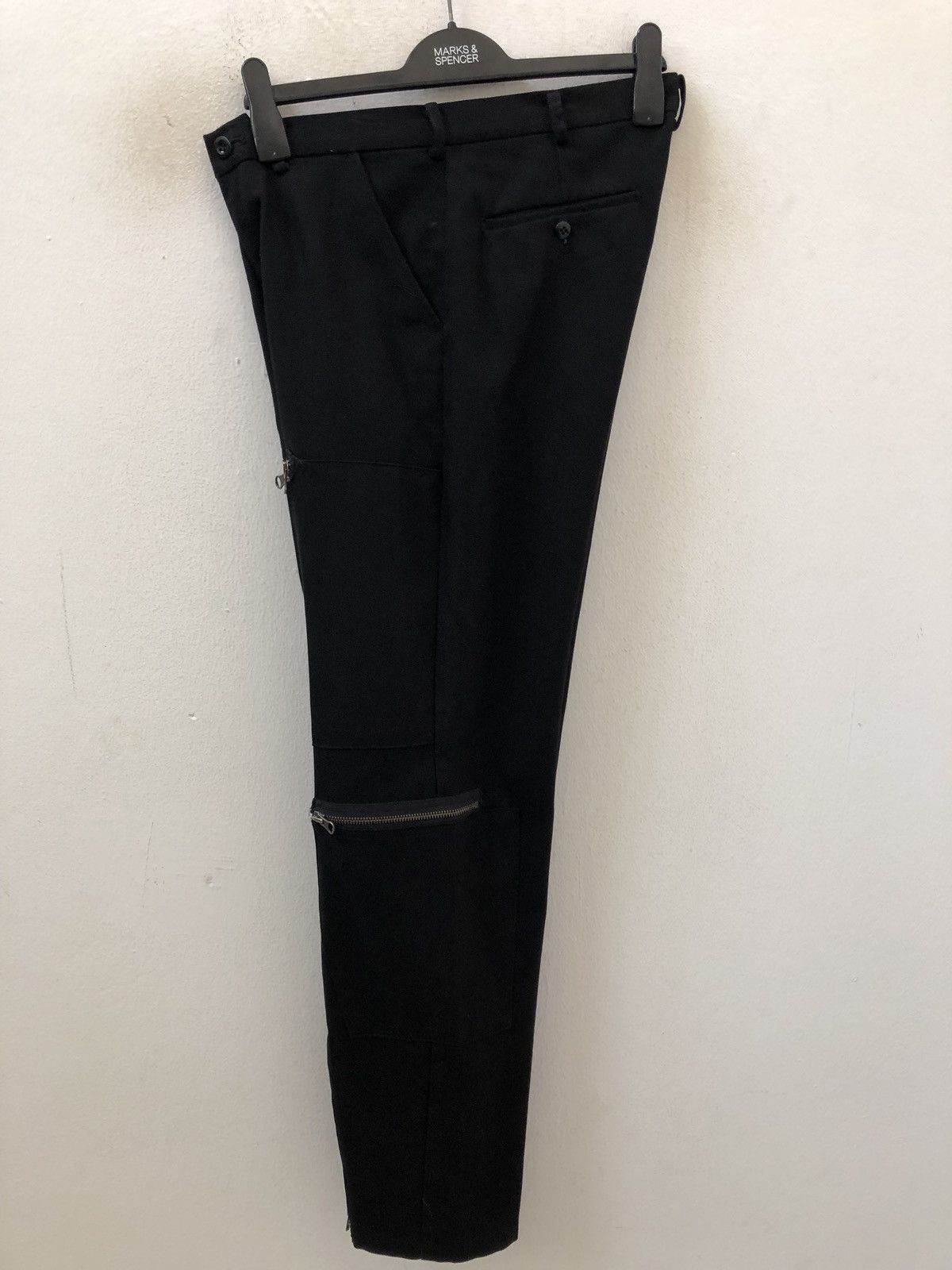 Japanese Brand × Seditionaries VIRUS Japan Black Multiple Zipper Parachute Bondage Size US 30 / EU 46 - 10 Thumbnail