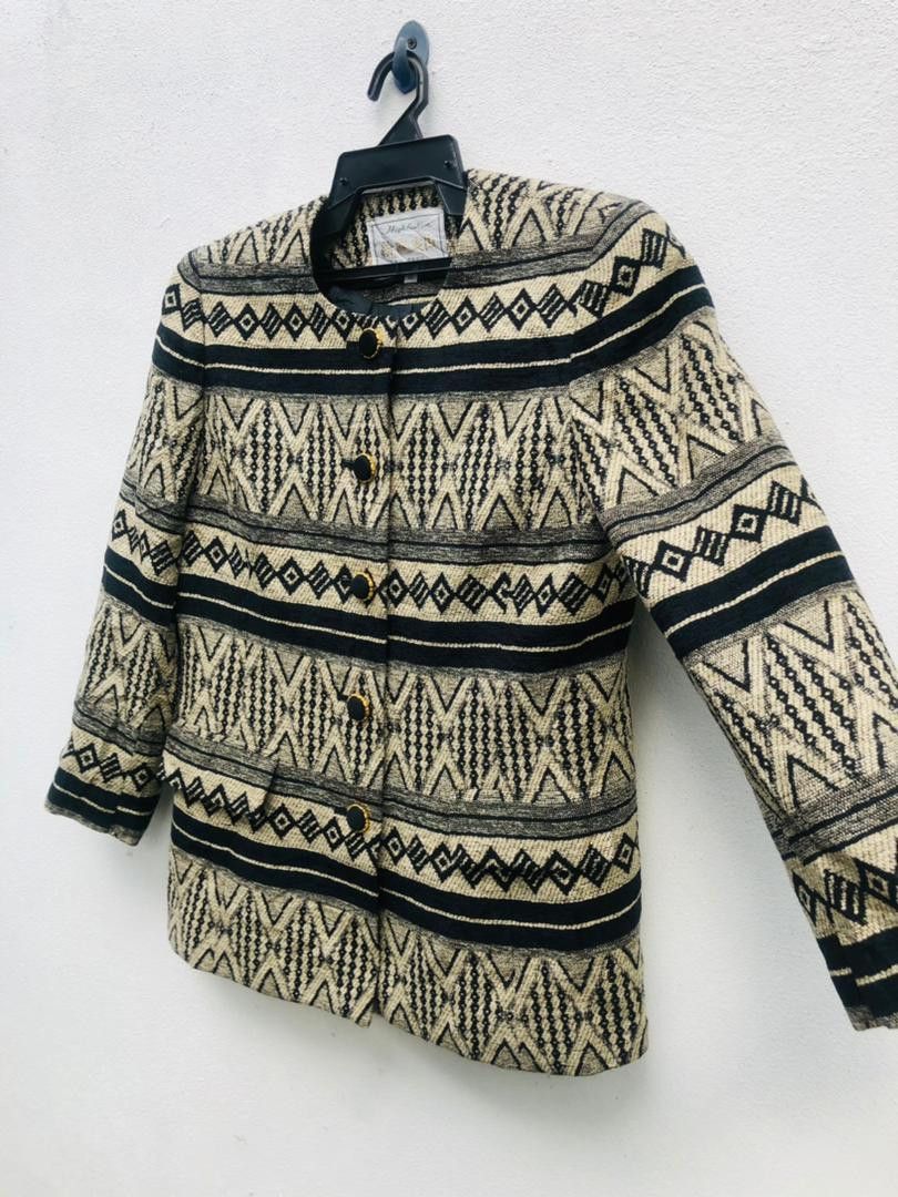 Japanese Brand Vintage Japanese Designer Women Fashion Style Sweater Jaket Size M / US 6-8 / IT 42-44 - 5 Thumbnail