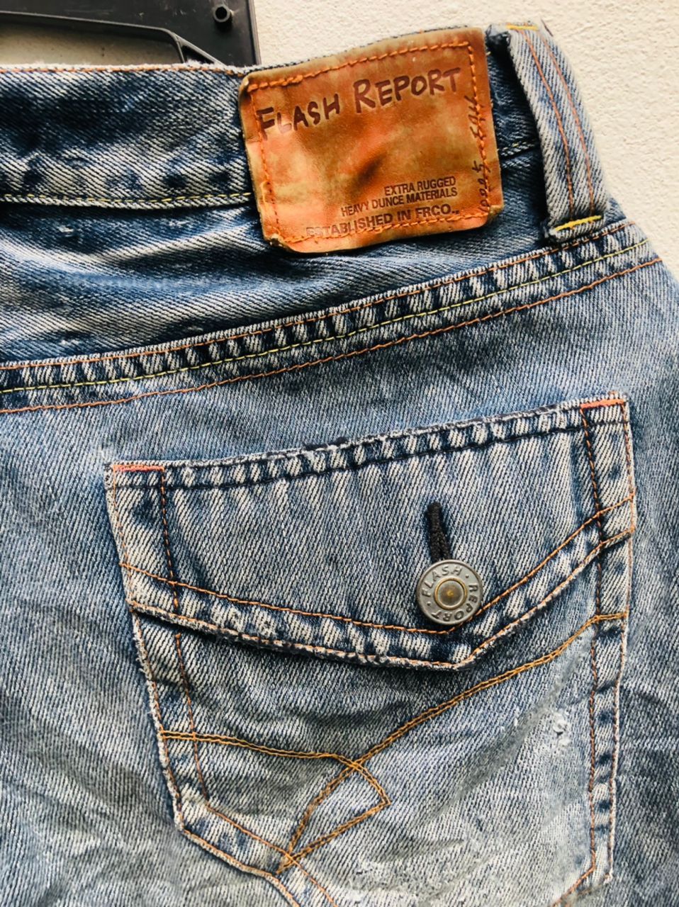 Japanese Brand Vintage Flash Report Japanese Travis Scott Fashion Style Size US 30 / EU 46 - 7 Thumbnail