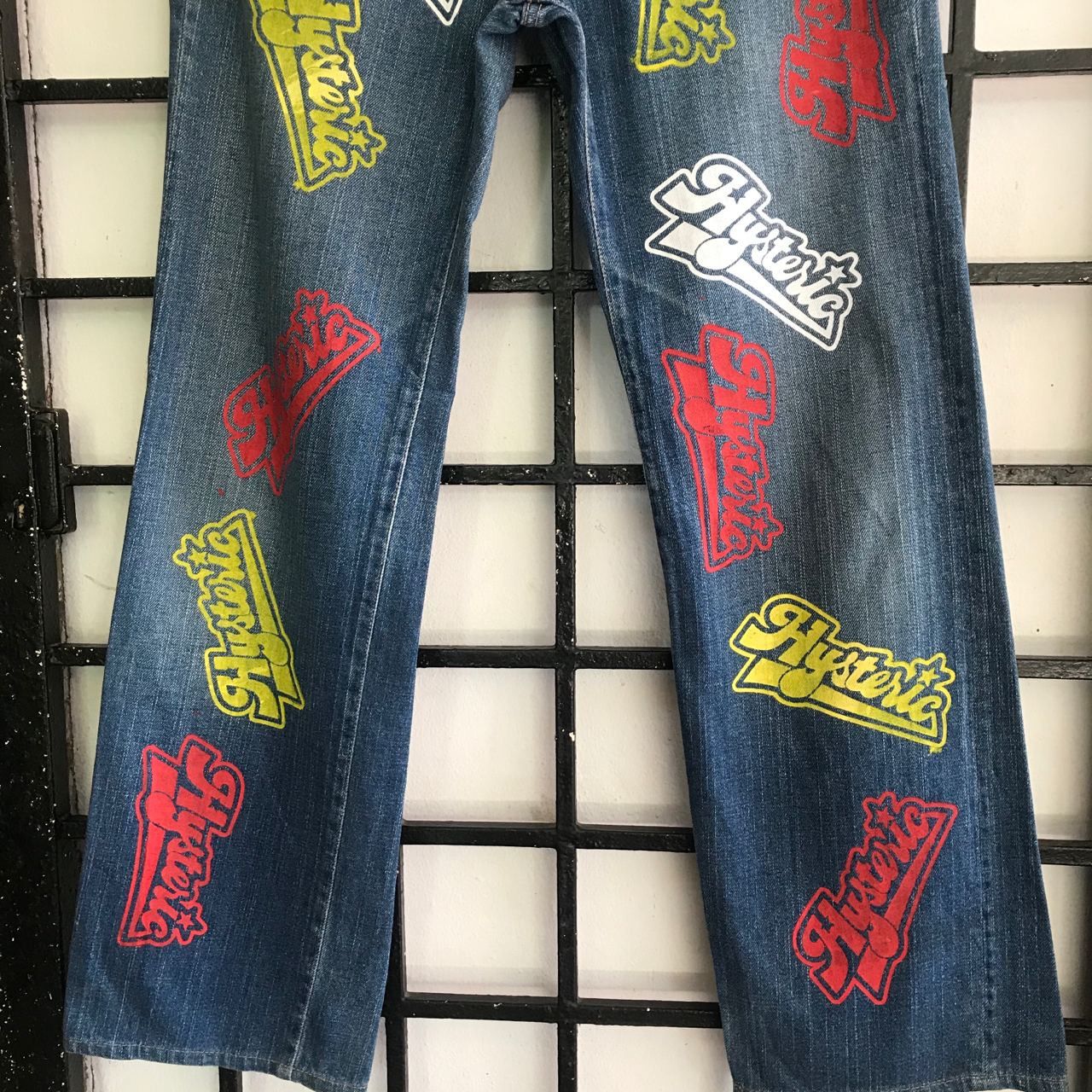 45rpm × Japanese Brand 🔥 Vintage 45Rpm FullPrint HG Brand Denim Jeans Size US 29 - 3 Thumbnail