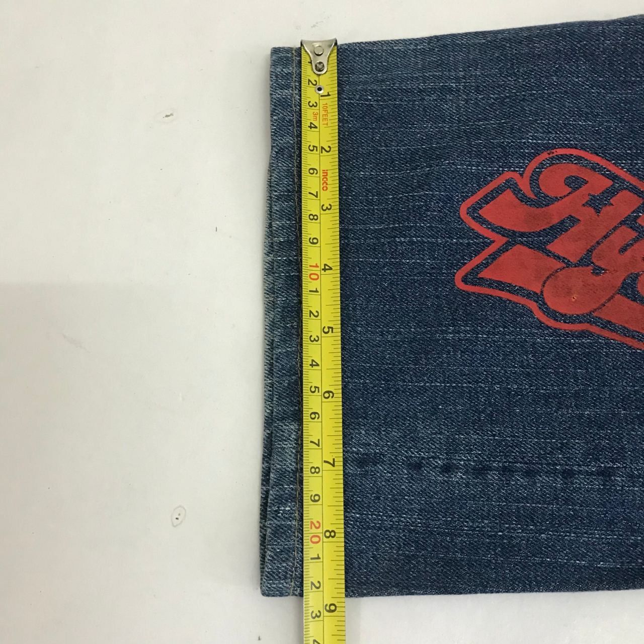 45rpm × Japanese Brand 🔥 Vintage 45Rpm FullPrint HG Brand Denim Jeans Size US 29 - 11 Thumbnail