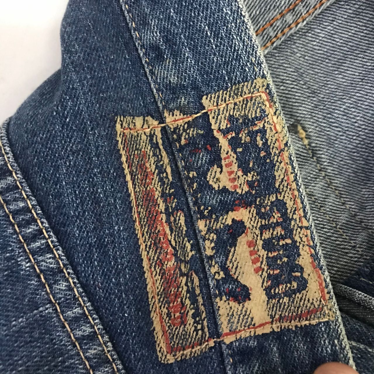 45rpm × Japanese Brand 🔥 Vintage 45Rpm FullPrint HG Brand Denim Jeans Size US 29 - 14 Thumbnail