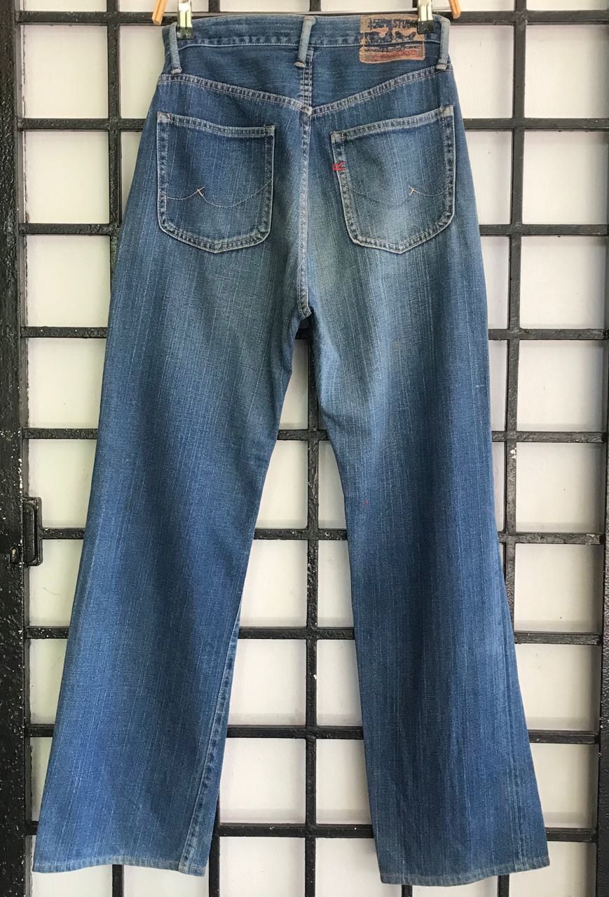45rpm × Japanese Brand 🔥 Vintage 45Rpm FullPrint HG Brand Denim Jeans Size US 29 - 4 Thumbnail
