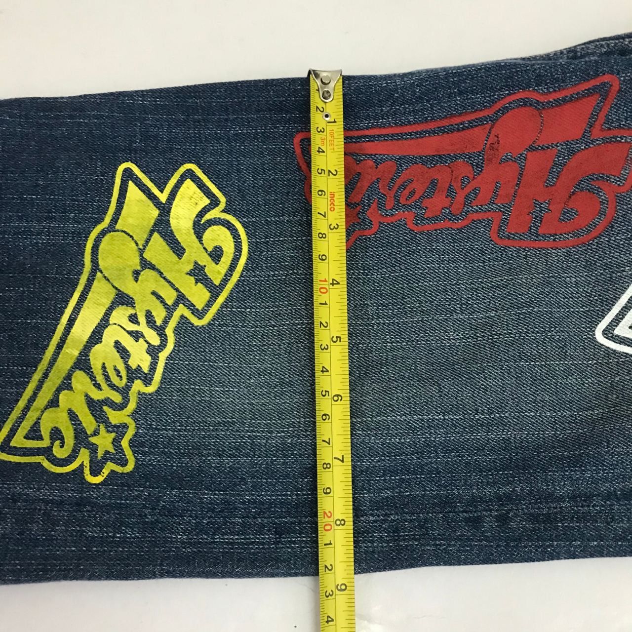 45rpm × Japanese Brand 🔥 Vintage 45Rpm FullPrint HG Brand Denim Jeans Size US 29 - 10 Thumbnail
