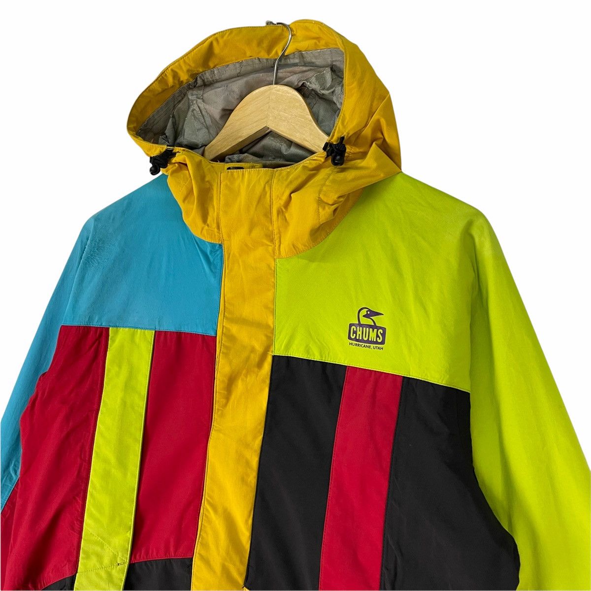Chums ☀️CHUMS Rainbow Light Zipper Hoodie Windbreaker Jacket Size US M / EU 48-50 / 2 - 6 Thumbnail