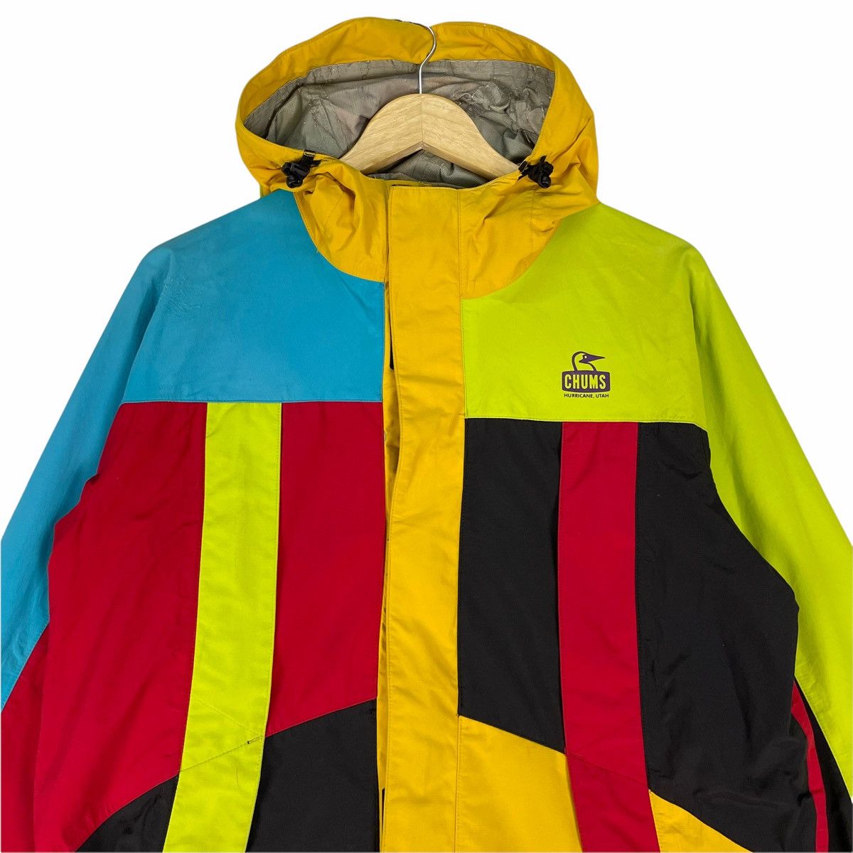 Chums ☀️CHUMS Rainbow Light Zipper Hoodie Windbreaker Jacket Size US M / EU 48-50 / 2 - 3 Thumbnail