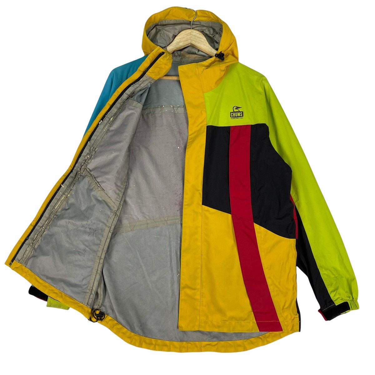 Chums ☀️CHUMS Rainbow Light Zipper Hoodie Windbreaker Jacket Size US M / EU 48-50 / 2 - 2 Thumbnail