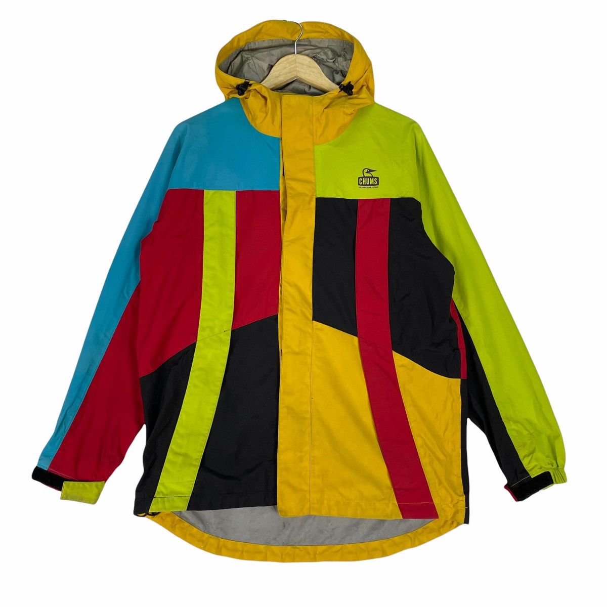 Chums ☀️CHUMS Rainbow Light Zipper Hoodie Windbreaker Jacket Size US M / EU 48-50 / 2 - 1 Thumbnail