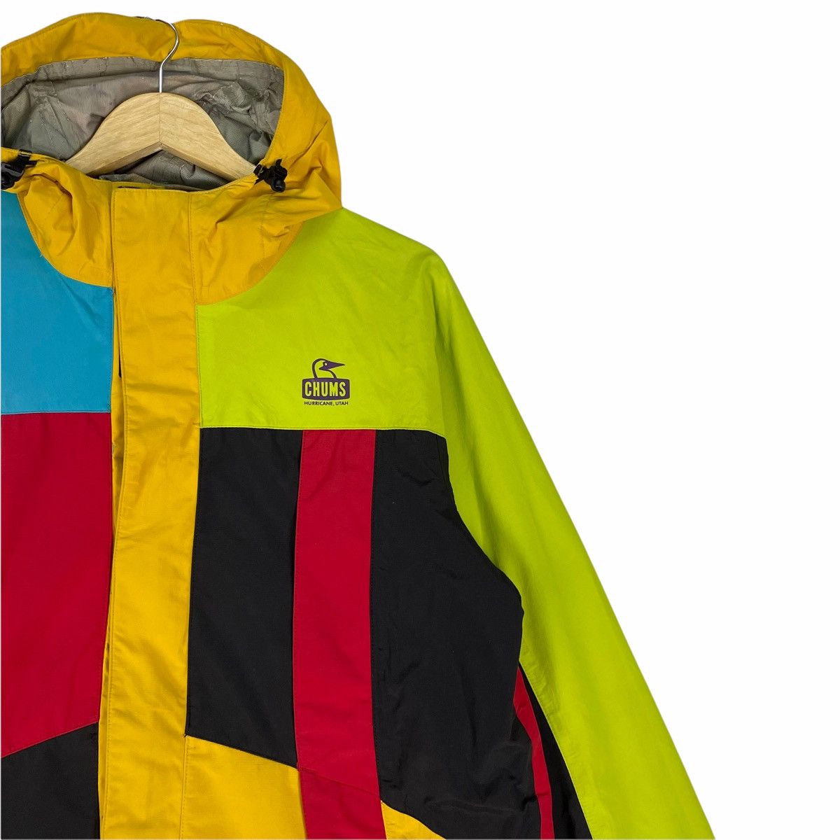 Chums ☀️CHUMS Rainbow Light Zipper Hoodie Windbreaker Jacket Size US M / EU 48-50 / 2 - 4 Thumbnail