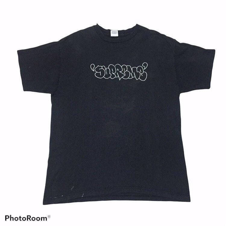Designer × Supreme Distressed supreme spellout Size US L / EU 52-54 / 3 - 1 Thumbnail