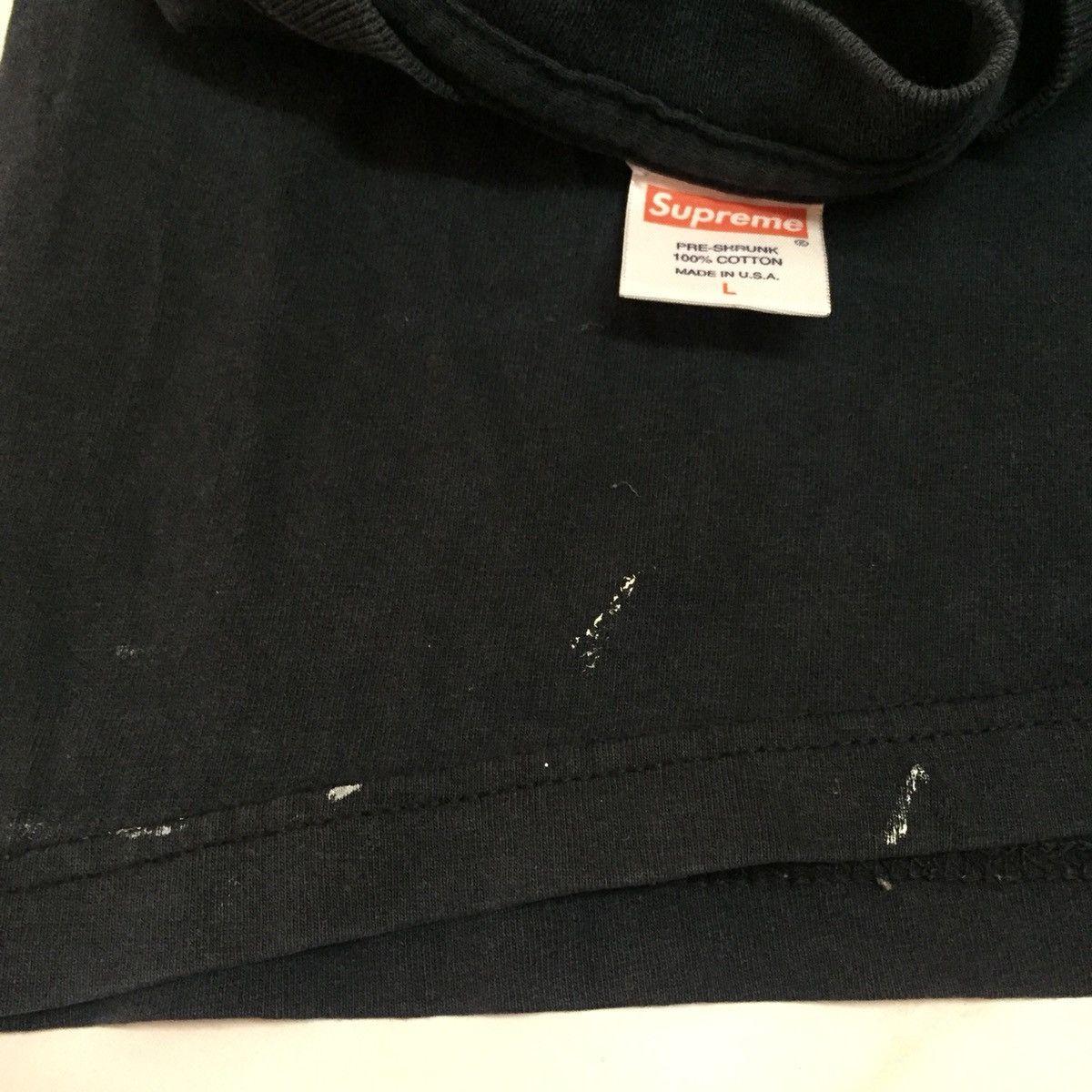 Designer × Supreme Distressed supreme spellout Size US L / EU 52-54 / 3 - 6 Thumbnail