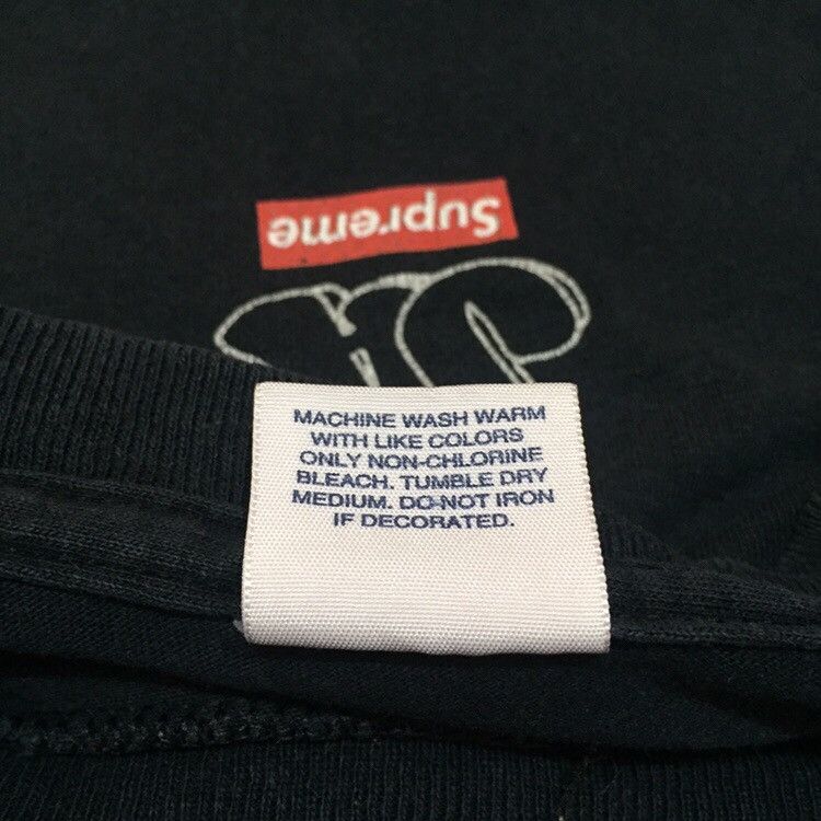 Designer × Supreme Distressed supreme spellout Size US L / EU 52-54 / 3 - 3 Thumbnail