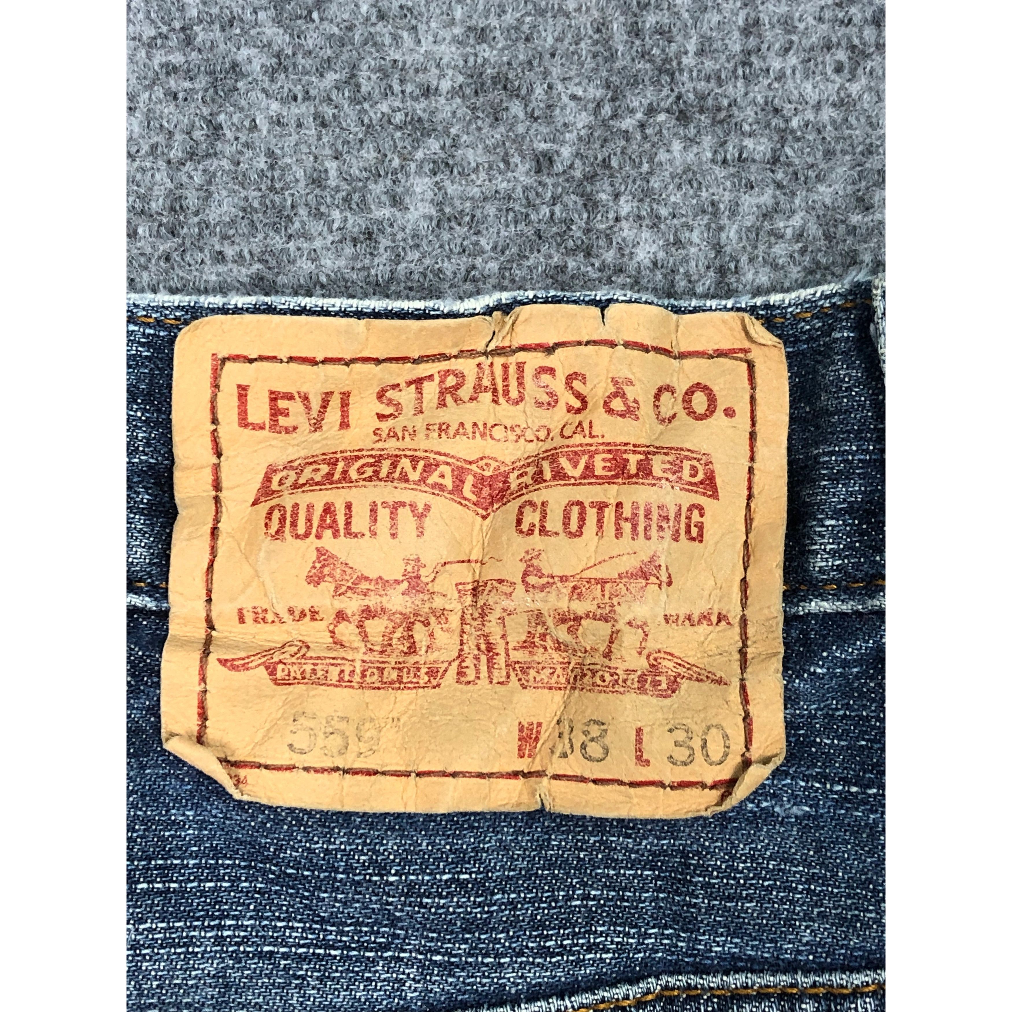Levi's Vintage Levis 559 Denim Pant DP0144 Size US 40 / EU 56 - 5 Thumbnail