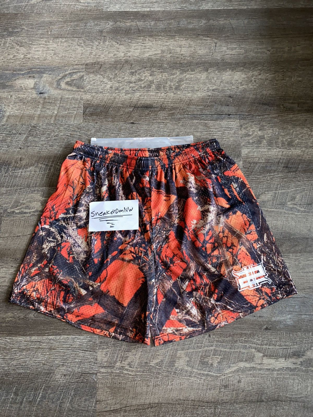 Other Fifty2hundred Orange Woodland Camo Shorts Size US 32 / EU 48 - 3 Thumbnail