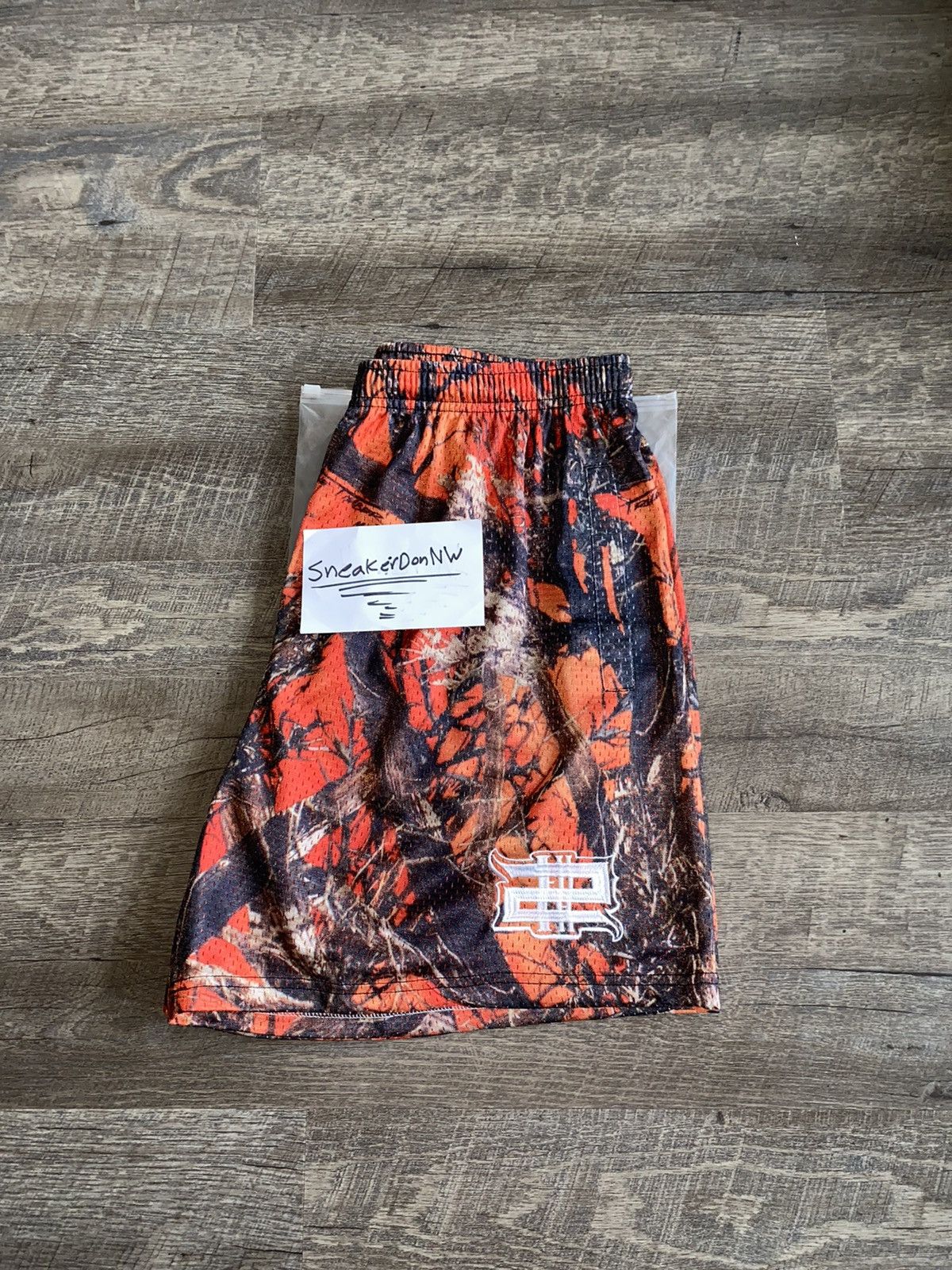 Other Fifty2hundred Orange Woodland Camo Shorts Size US 32 / EU 48 - 1 Thumbnail
