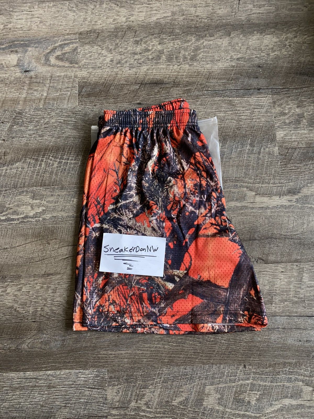 Other Fifty2hundred Orange Woodland Camo Shorts Size US 32 / EU 48 - 2 Thumbnail
