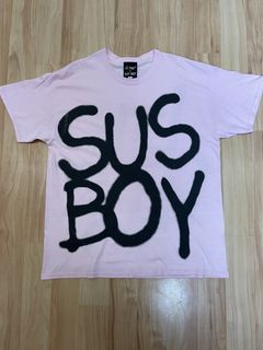 sus boy pink tee