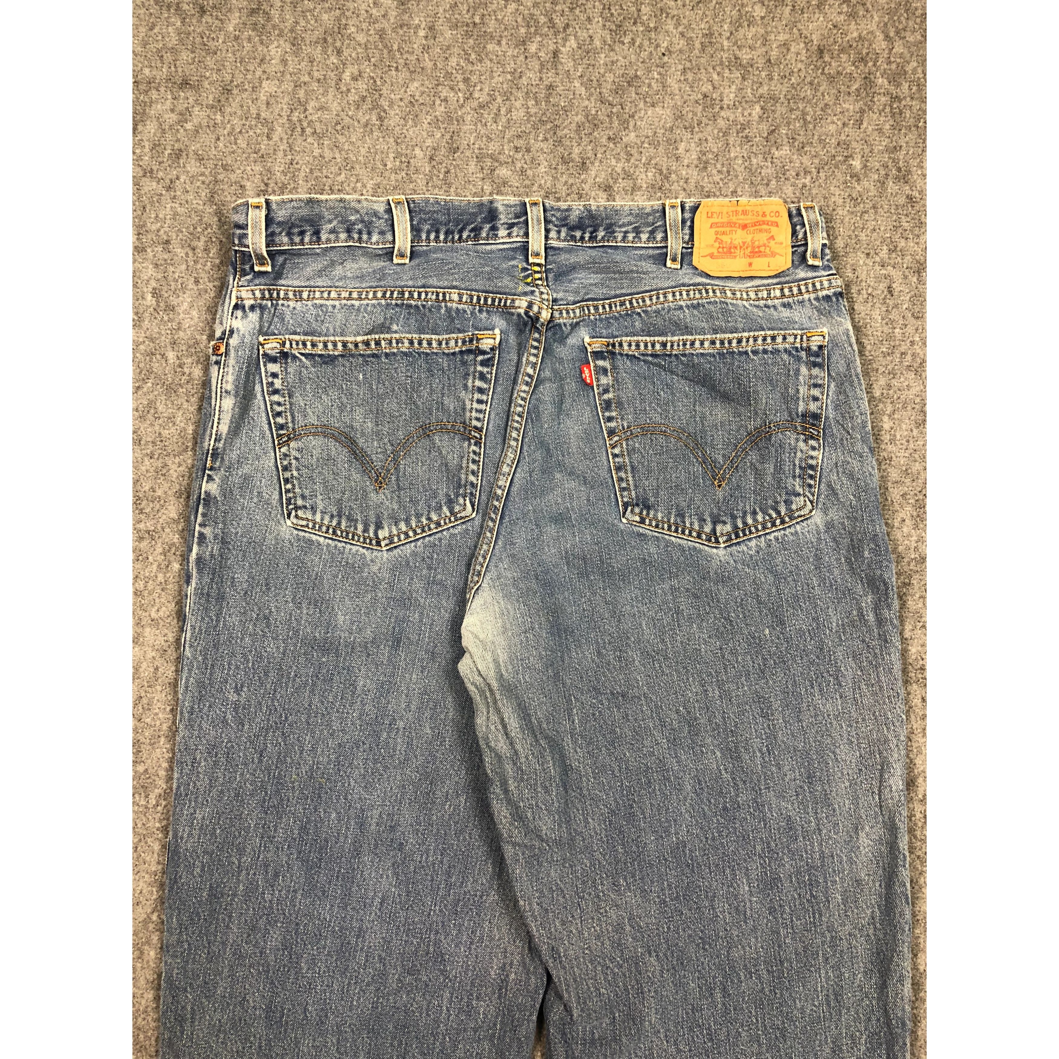 Levi's Vintage Levis 560 Comfort Fit Faded Denim DP0148 Size US 39 - 4 Thumbnail