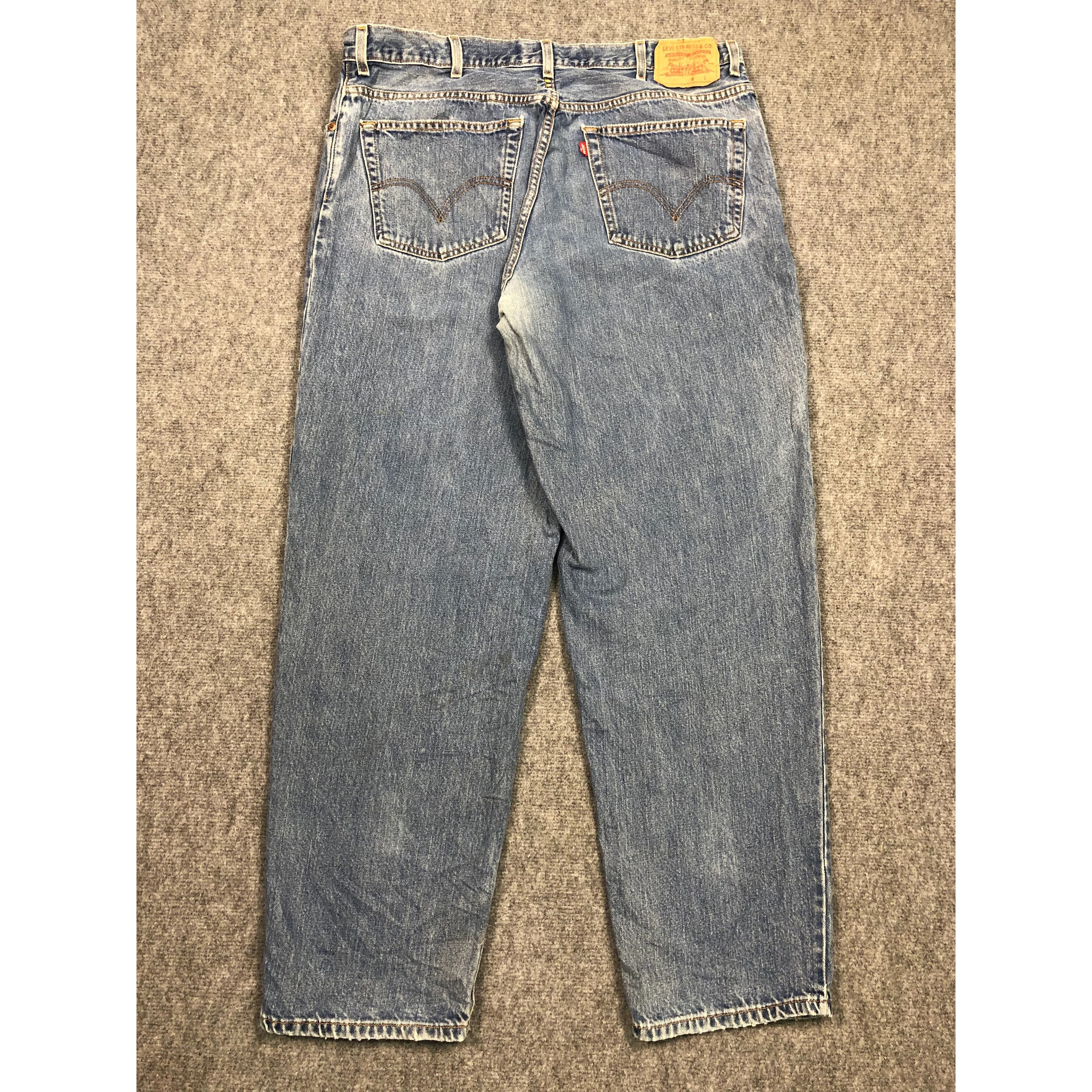 Levi's Vintage Levis 560 Comfort Fit Faded Denim DP0148 Size US 39 - 2 Thumbnail