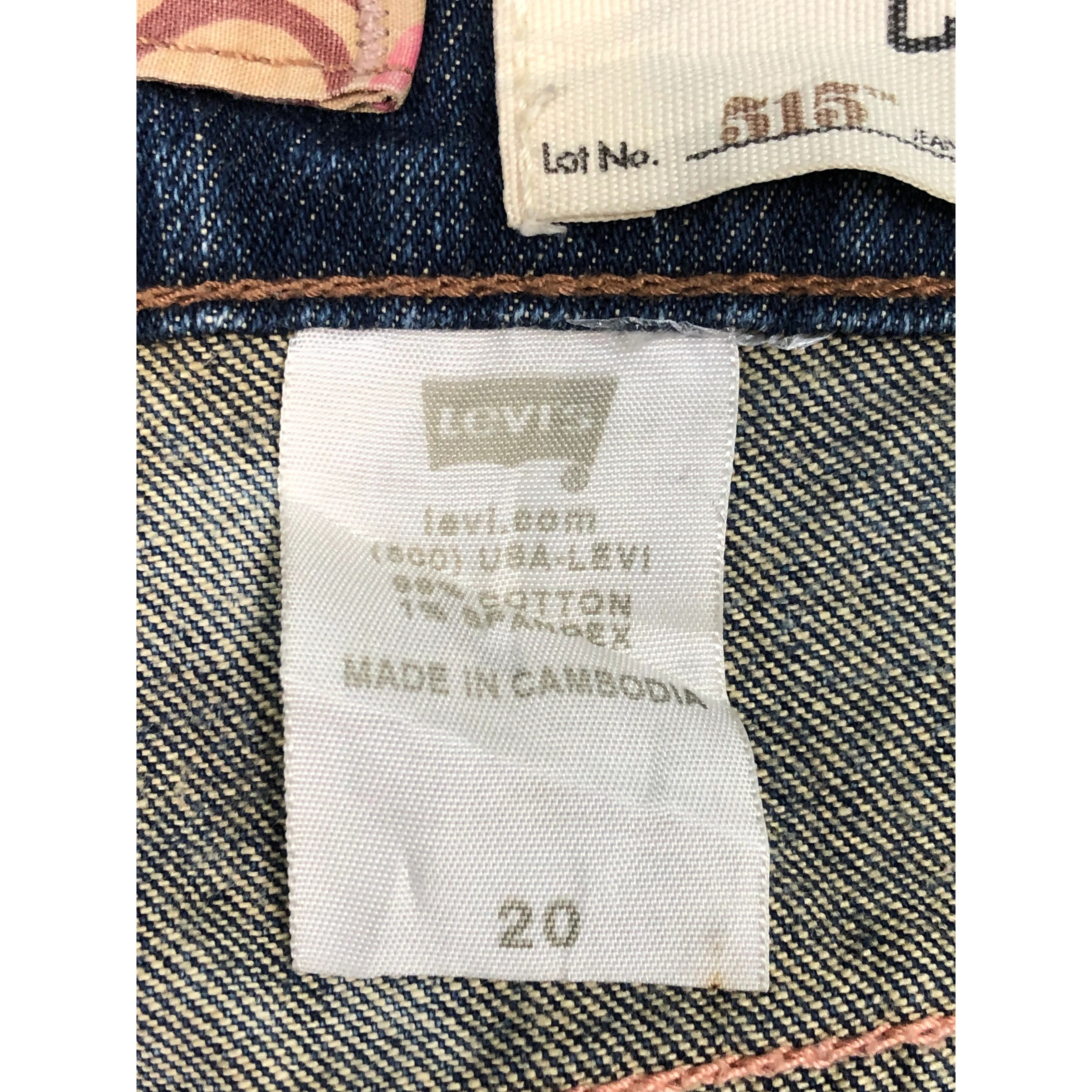 Levi's Vintage Levis 515 Oversized Denim Jeans DP0149 Size US 42 / EU 58 - 6 Thumbnail