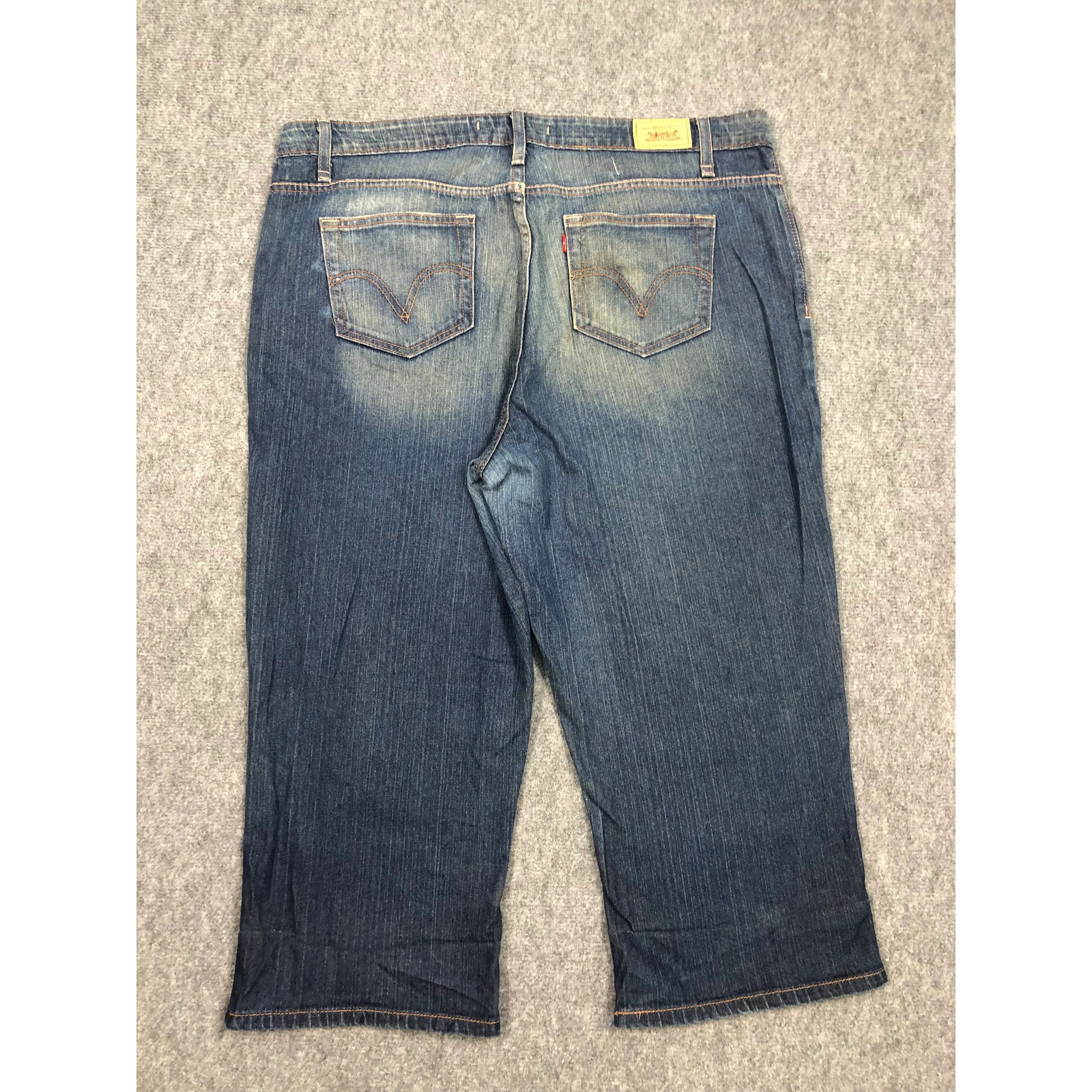 Levi's Vintage Levis 515 Oversized Denim Jeans DP0149 Size US 42 / EU 58 - 2 Thumbnail