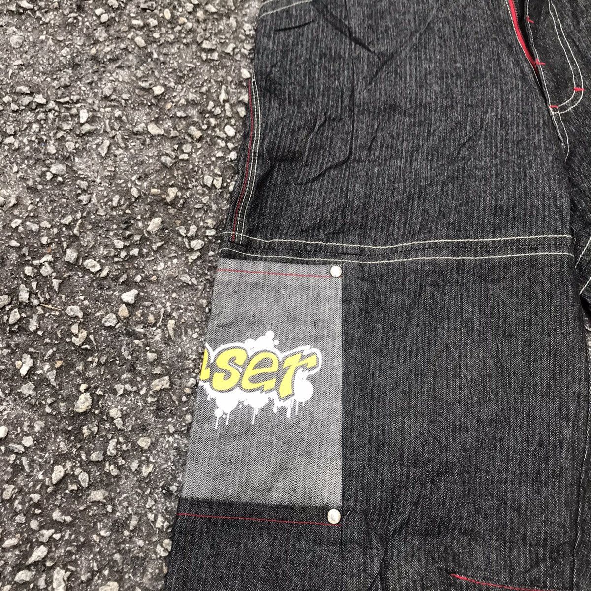 Japanese Brand Transer Double Knee Skateboard Pants Size US 30 / EU 46 - 5 Thumbnail