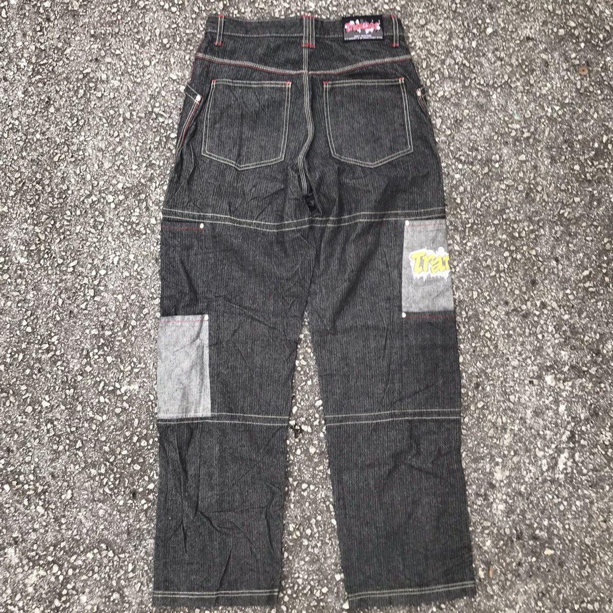 Japanese Brand Transer Double Knee Skateboard Pants Size US 30 / EU 46 - 2 Thumbnail