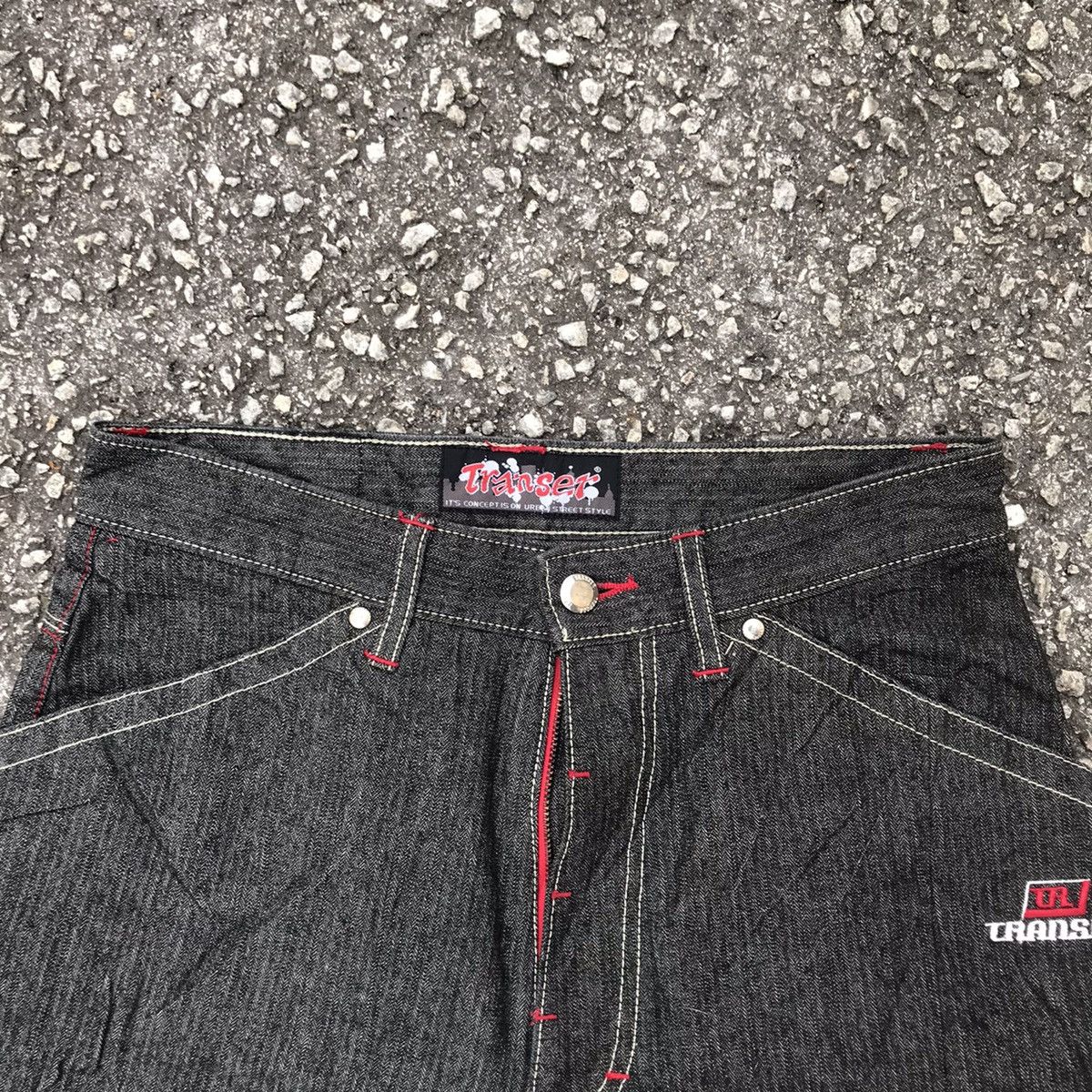 Japanese Brand Transer Double Knee Skateboard Pants Size US 30 / EU 46 - 15 Thumbnail