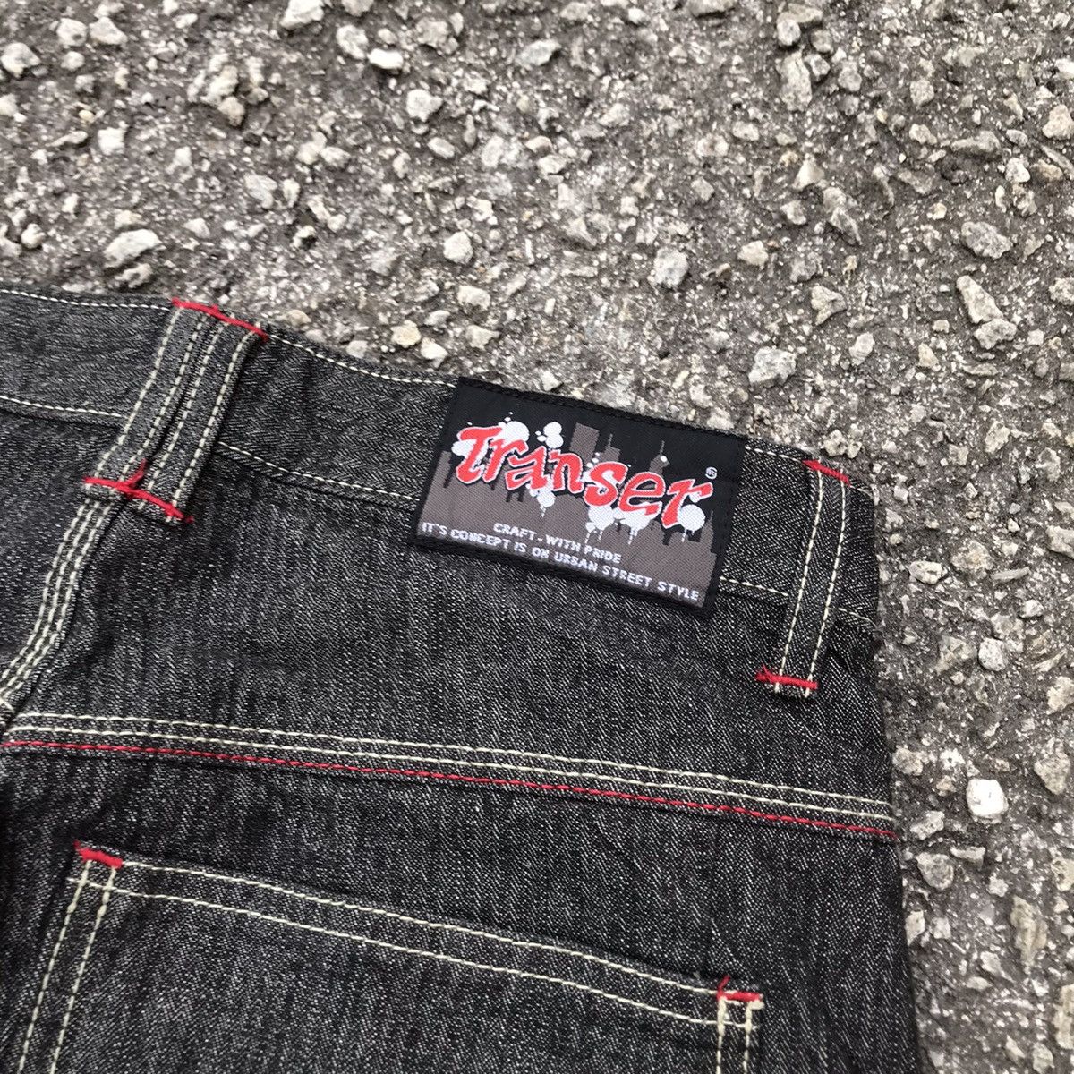 Japanese Brand Transer Double Knee Skateboard Pants Size US 30 / EU 46 - 6 Thumbnail