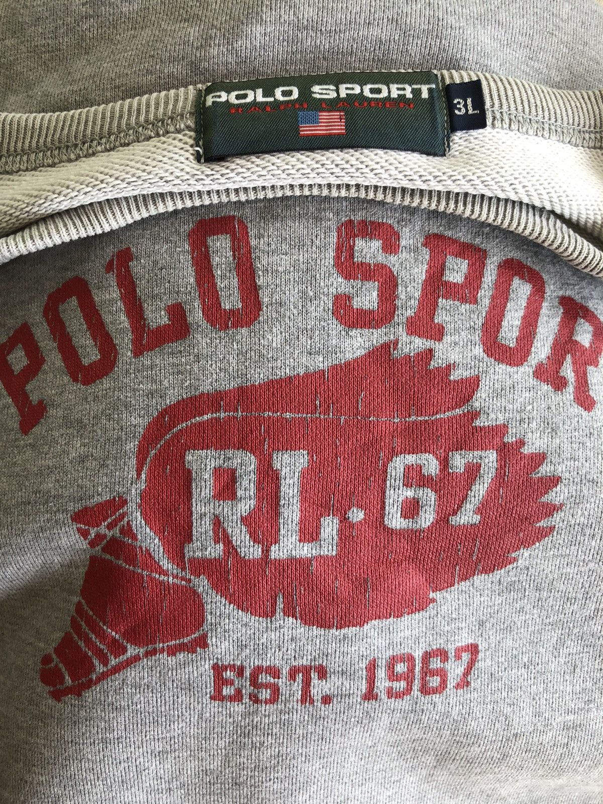 Ralph Lauren Sport OG Polo Sport Ralph Lauren P Wing RL67 Distressed OS Sweater Size US XL / EU 56 / 4 - 1 Thumbnail
