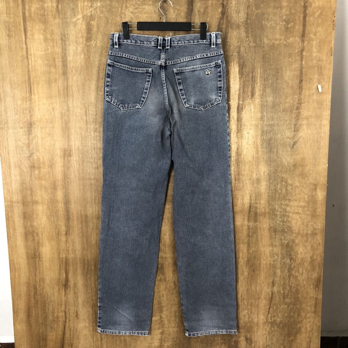 Japanese Brand VINTAGE DYORK FADED DARK BLUE JEANS PANTS #025 Size US 29 - 7 Thumbnail
