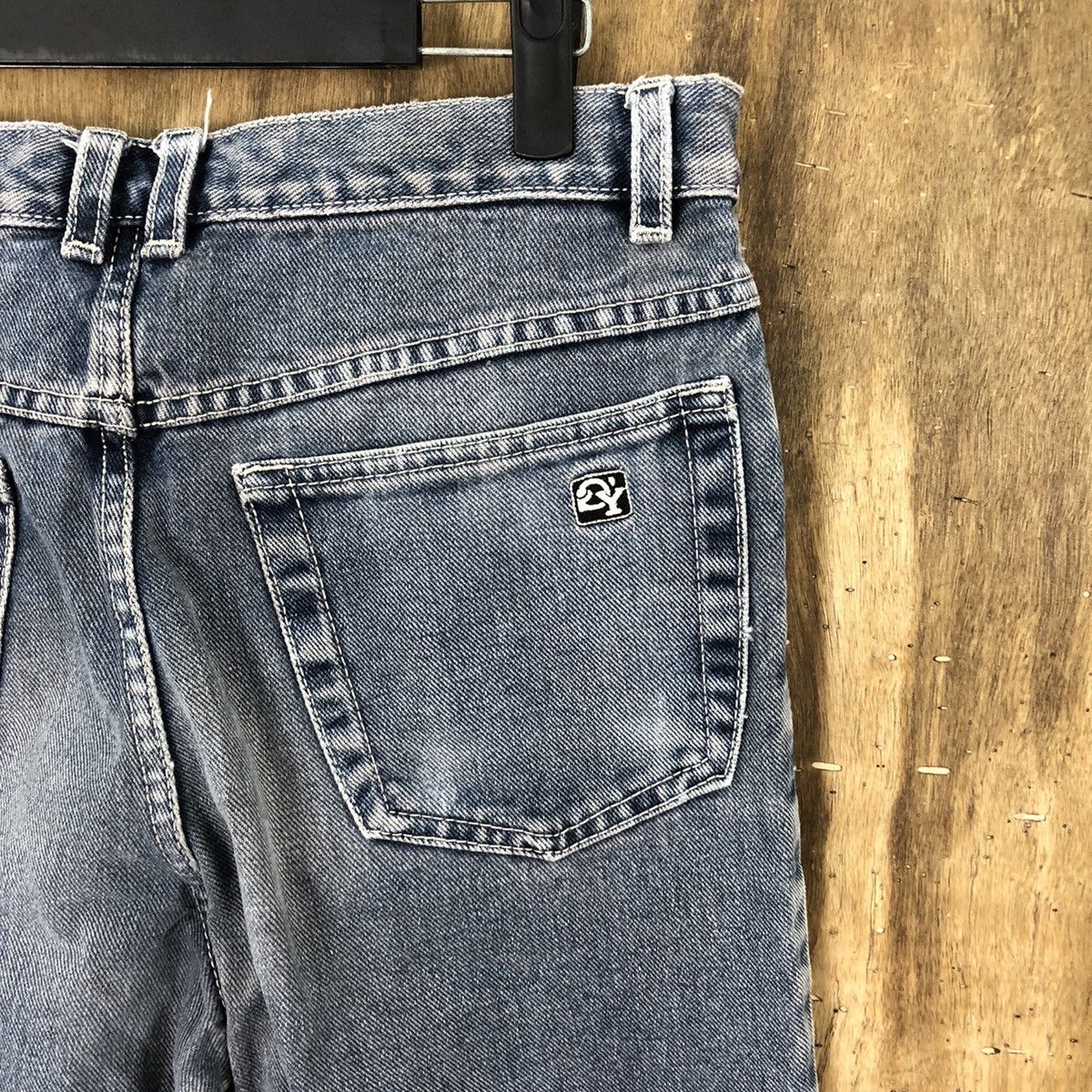 Japanese Brand VINTAGE DYORK FADED DARK BLUE JEANS PANTS #025 Size US 29 - 11 Thumbnail