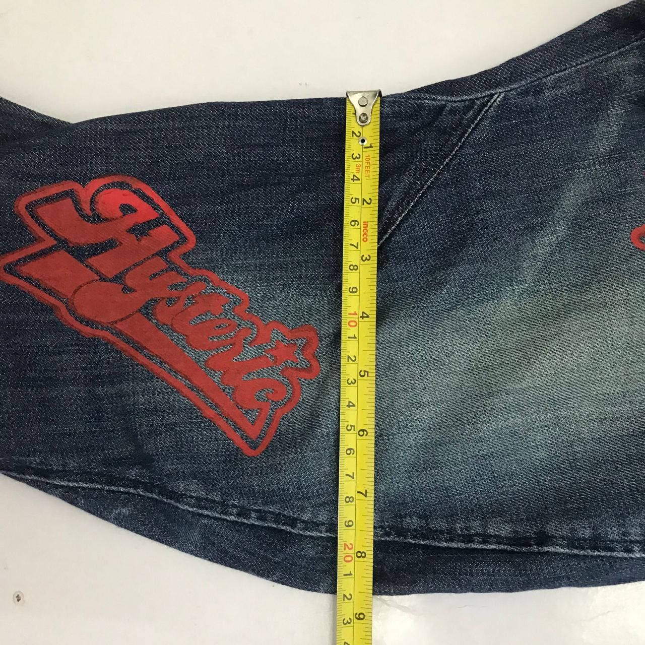 G-Star × Japanese Brand 🔥Vtg G-STAR RAW GS01 Art Multicolour Hysteric Denim Jeans Size US 32 / EU 48 - 14 Thumbnail