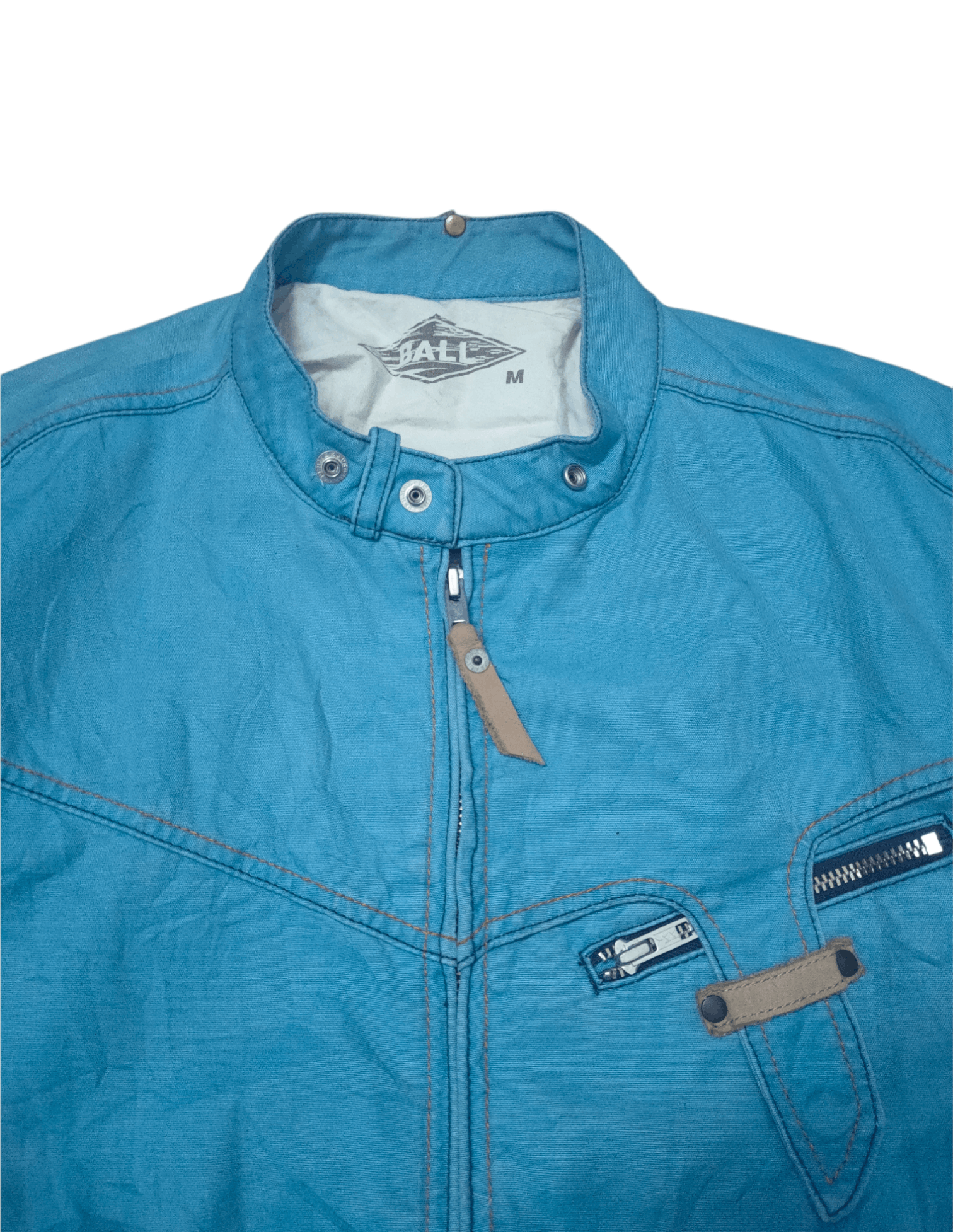 Japanese Brand BALL Denim Jacket Size US M / EU 48-50 / 2 - 5 Thumbnail