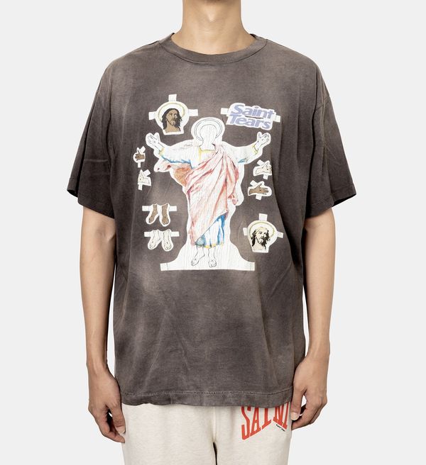 READYMADE Saint Michael x Denim Tears Tee | Grailed