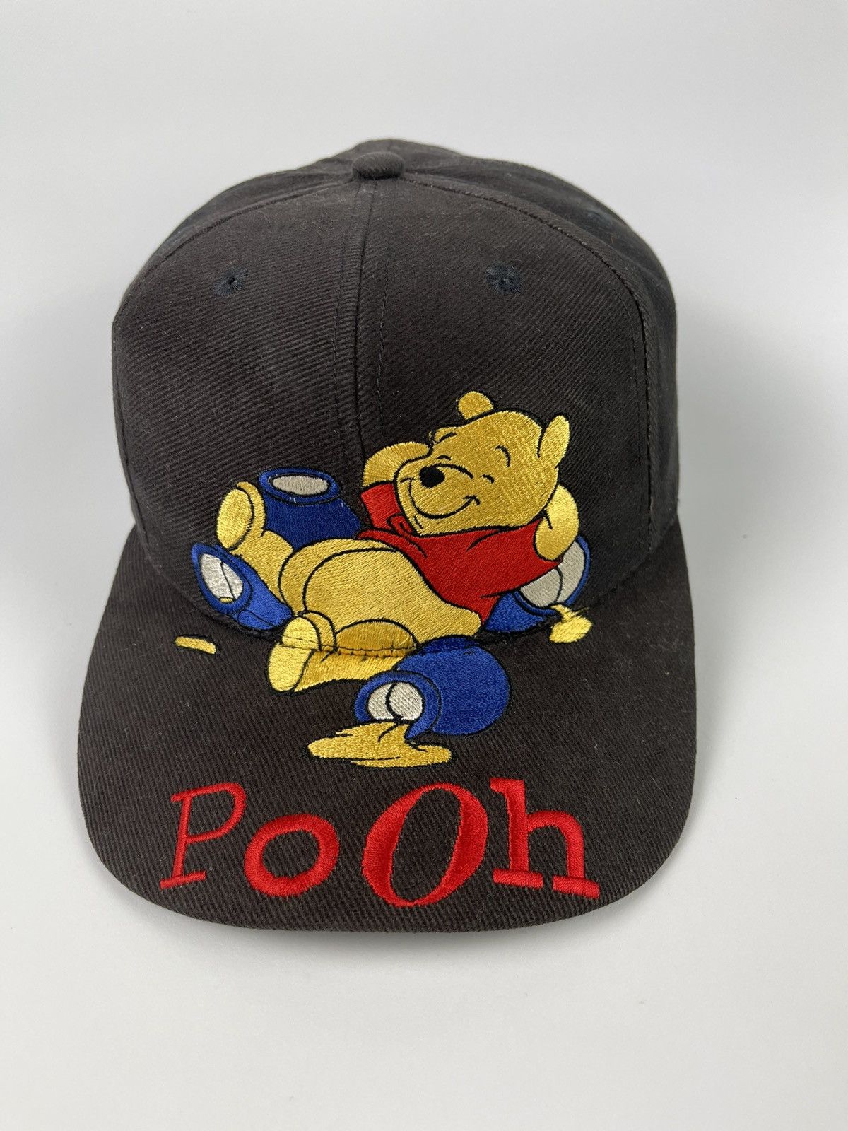 Disney Vintage Pooh over print hat Size ONE SIZE - 2 Thumbnail