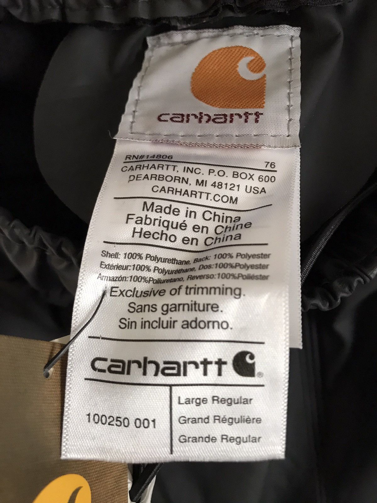 Carhartt CARHARTT Storm Defender Rubber Loose Fit Heavyweight Pant Size US 38 / EU 54 - 17 Thumbnail