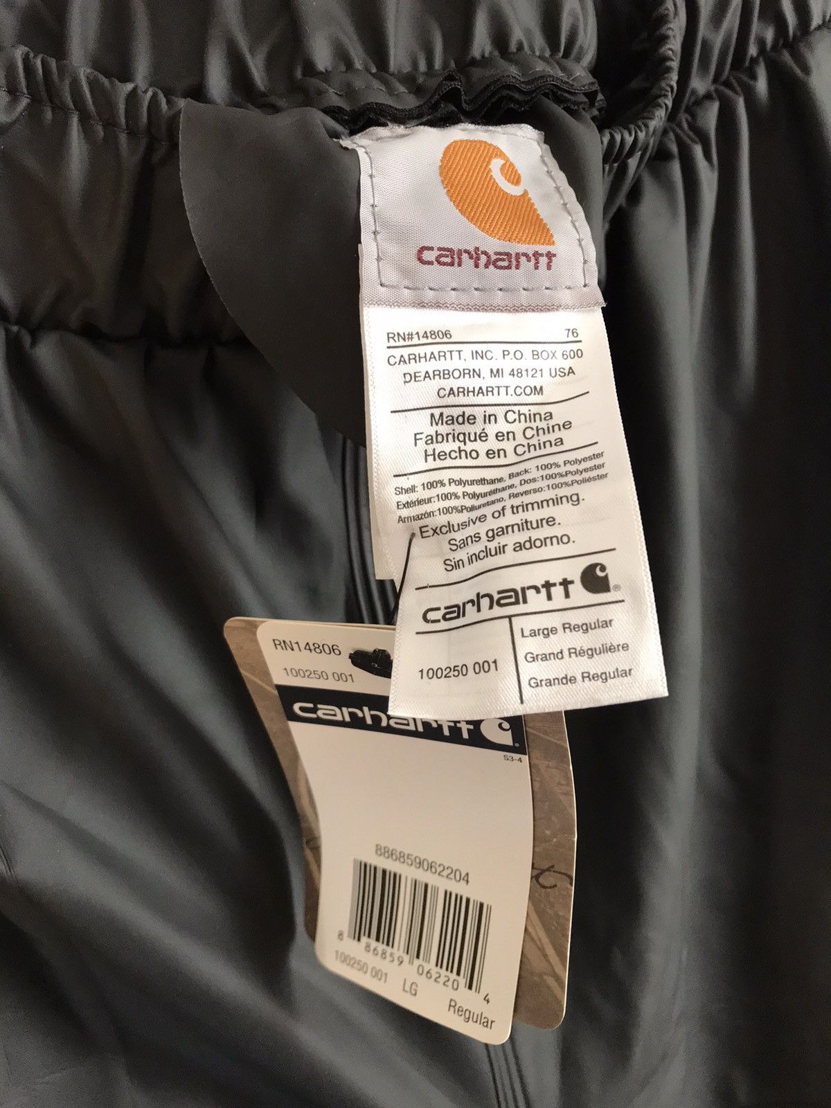 Carhartt CARHARTT Storm Defender Rubber Loose Fit Heavyweight Pant Size US 38 / EU 54 - 2 Thumbnail