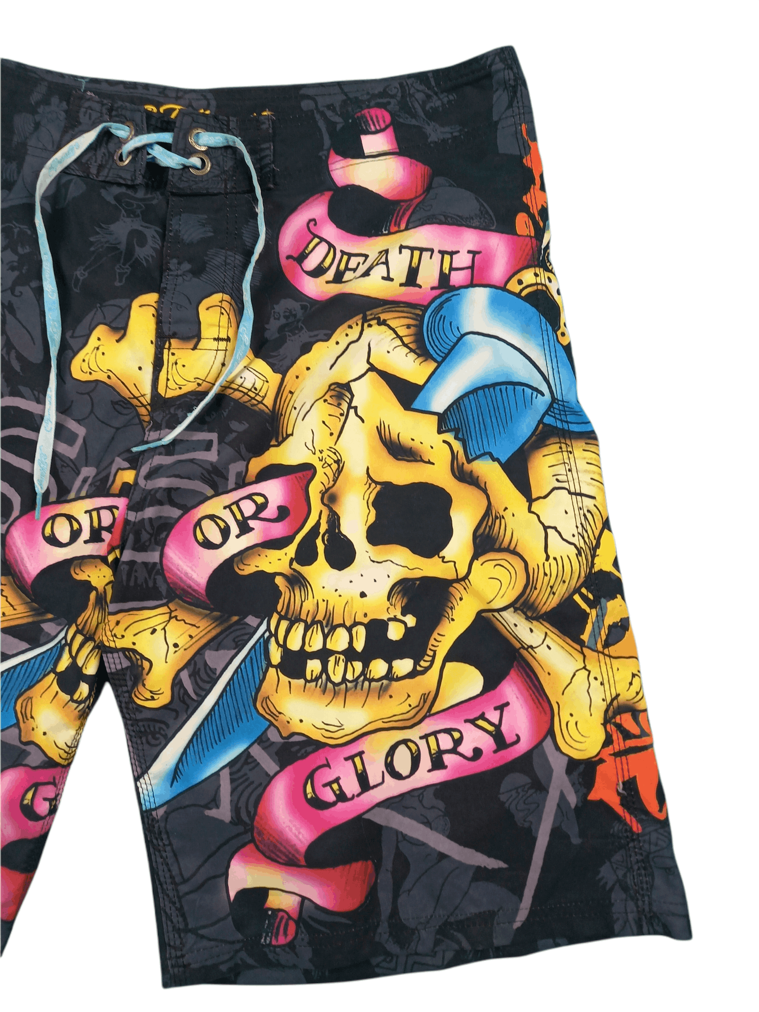Christian Audigier Ed Hardy Shorts Drip Size US 36 / EU 52 - 2 Thumbnail