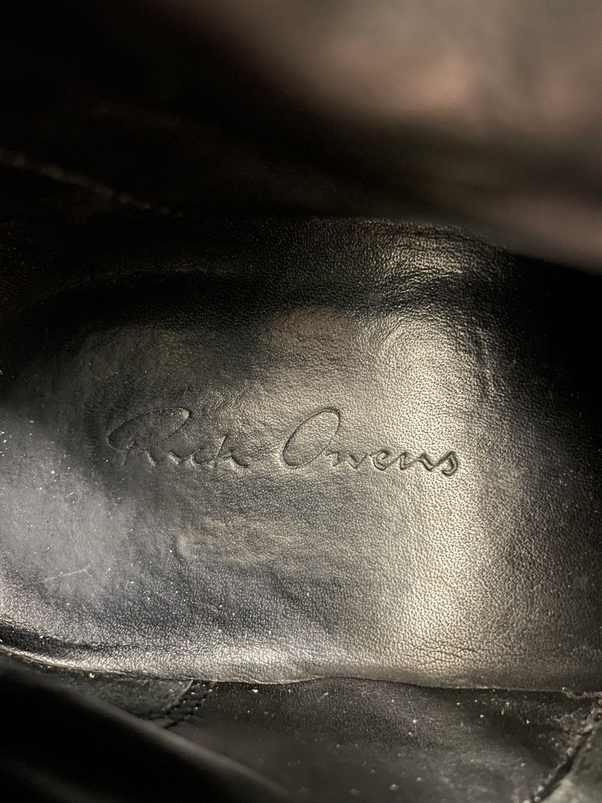 Rick Owens Rick Owens FW2010 “Gleam” side-zip creeper boots Size US 8.5 / EU 41-42 - 10 Thumbnail