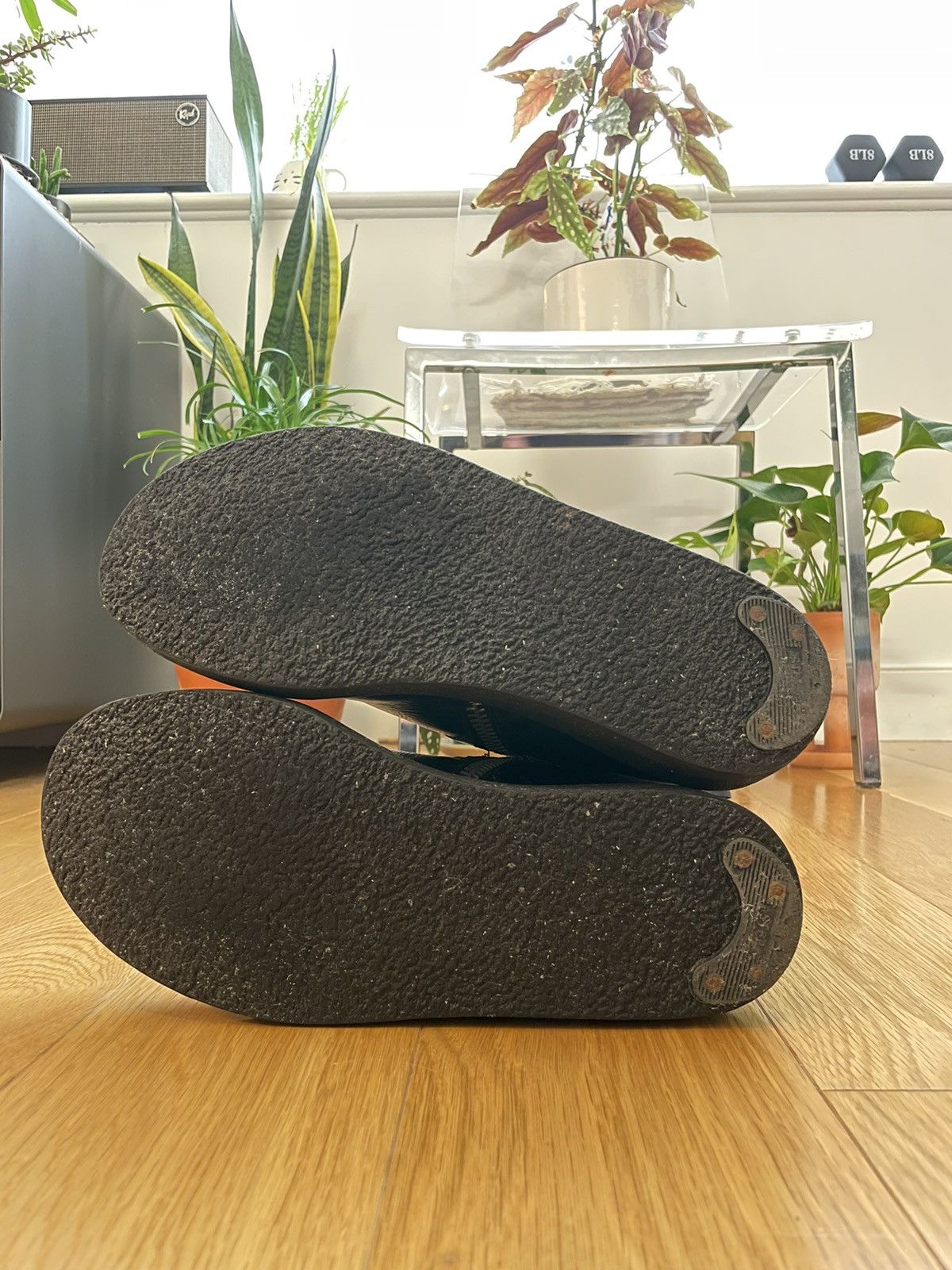 Rick Owens Rick Owens FW2010 “Gleam” side-zip creeper boots Size US 8.5 / EU 41-42 - 9 Thumbnail