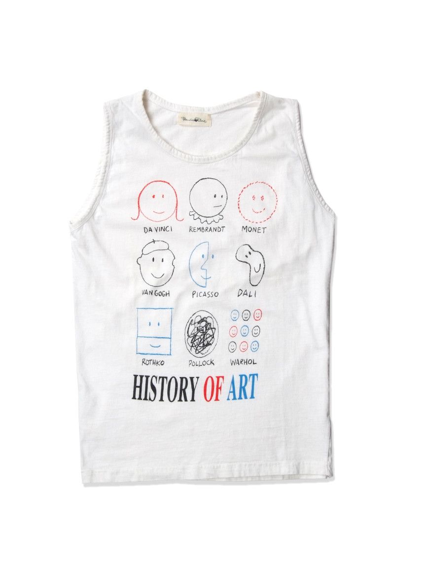 Other Vintage 90's History Of Art Portrait Tank Top Sleeveless Size US S / EU 44-46 / 1 - 1 Thumbnail