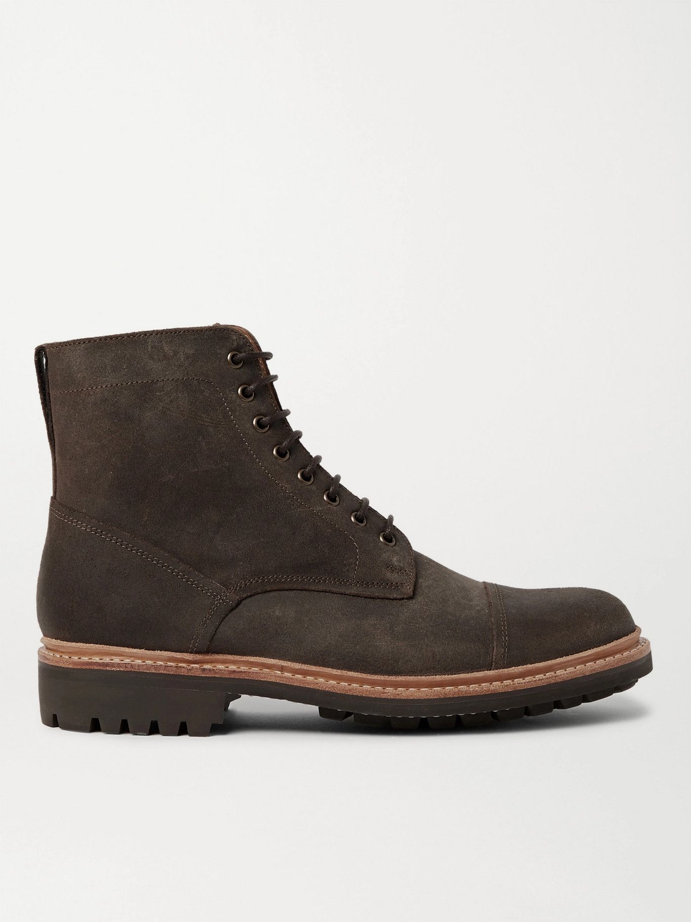 Grenson Grenson Brady suede beige hiking boots size UK 10  display picture 2