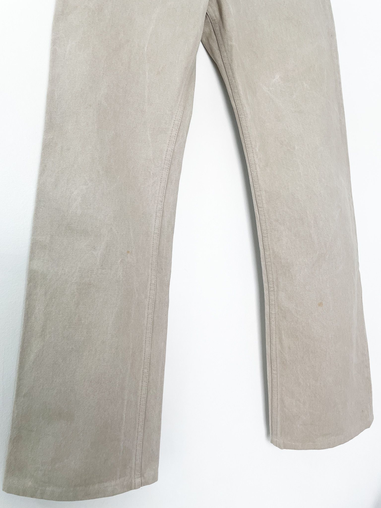Helmut Lang Helmut Lang Archive Tan Classic Denim Size US 29 - 2 Thumbnail