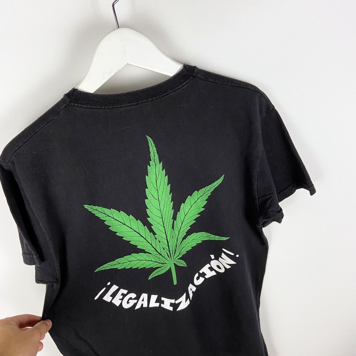 Vintage Vintage 90’s SKAP Legalization comics merchandise tee Size US M / EU 48-50 / 2 - 2 Thumbnail